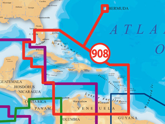 Navionics Msd-908p-2 Platinum Caribbean