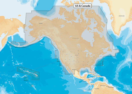 Navionics Msd-nav+ni Preloaded Usa-canada-fresh And Saltwater
