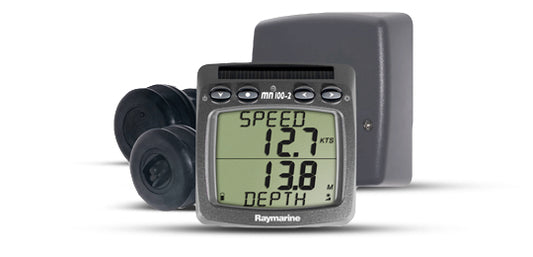 Raymarine T100 Wiress Display W-speed And Depth Transducers