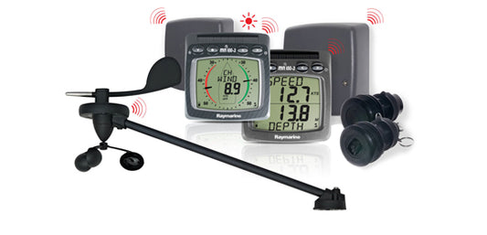 Raymarine Micronet Wireless Depth-speed-wind Nmea System