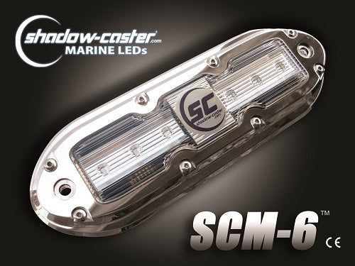Shadow Caster Scm6 Underwater Led Light Bimini Blue