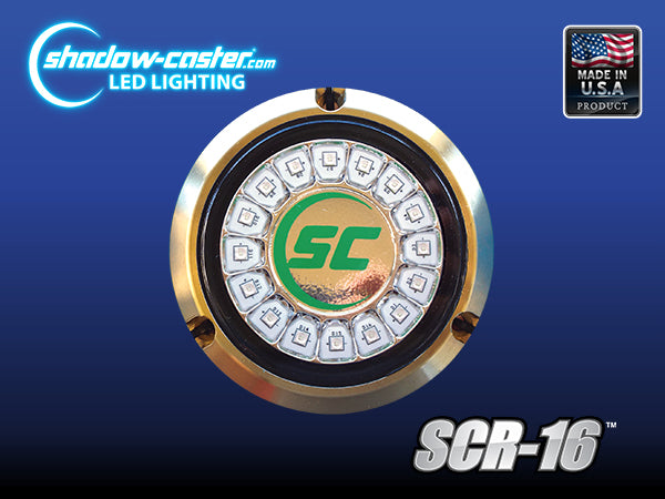 Shadow Caster Scr16 Underwater Led Light Ultra Blue