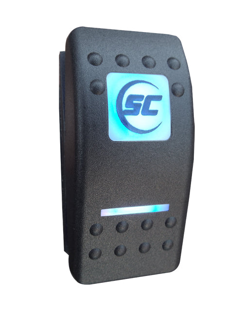 Shadow Caster Rocker Switch On-off-momentary Lighted