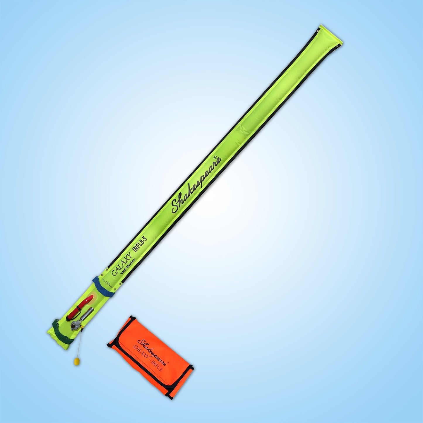 Shakespeare Infl8-5 5' Vhf Antenna, Inflatable Galaxy