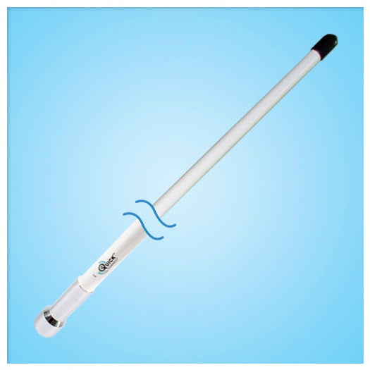 Shakespeare Quick Connect 4' Vhf Antenna Chrome Ferrule