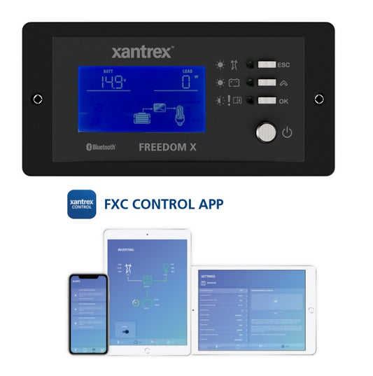 Xantrex 808-0817-02 Remote With 25' Cable And Bluetooth For Freedom X And Xc Inverters